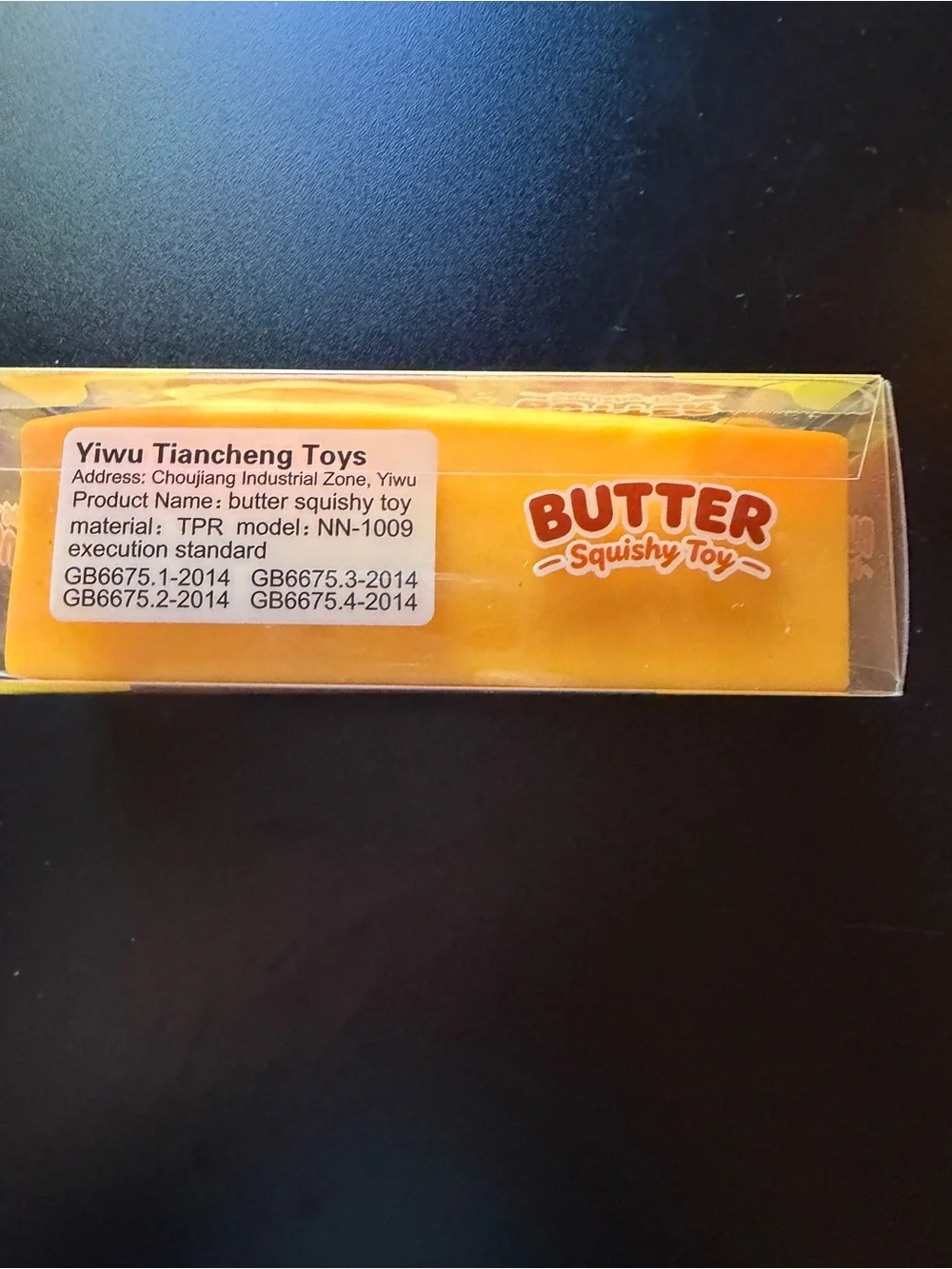 New Squishy Crunchy Butter Squeeze Toy Fidget ASMR Tactile Sensory
